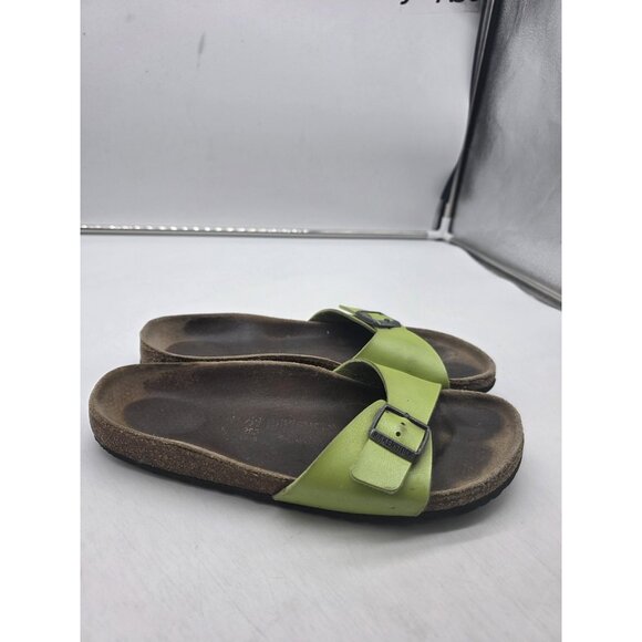 Birkenstock Shoes - Birkenstock Madrid Sandals Slides Shoes Size Womens 8 Womens 10 EU 41 Lime Green